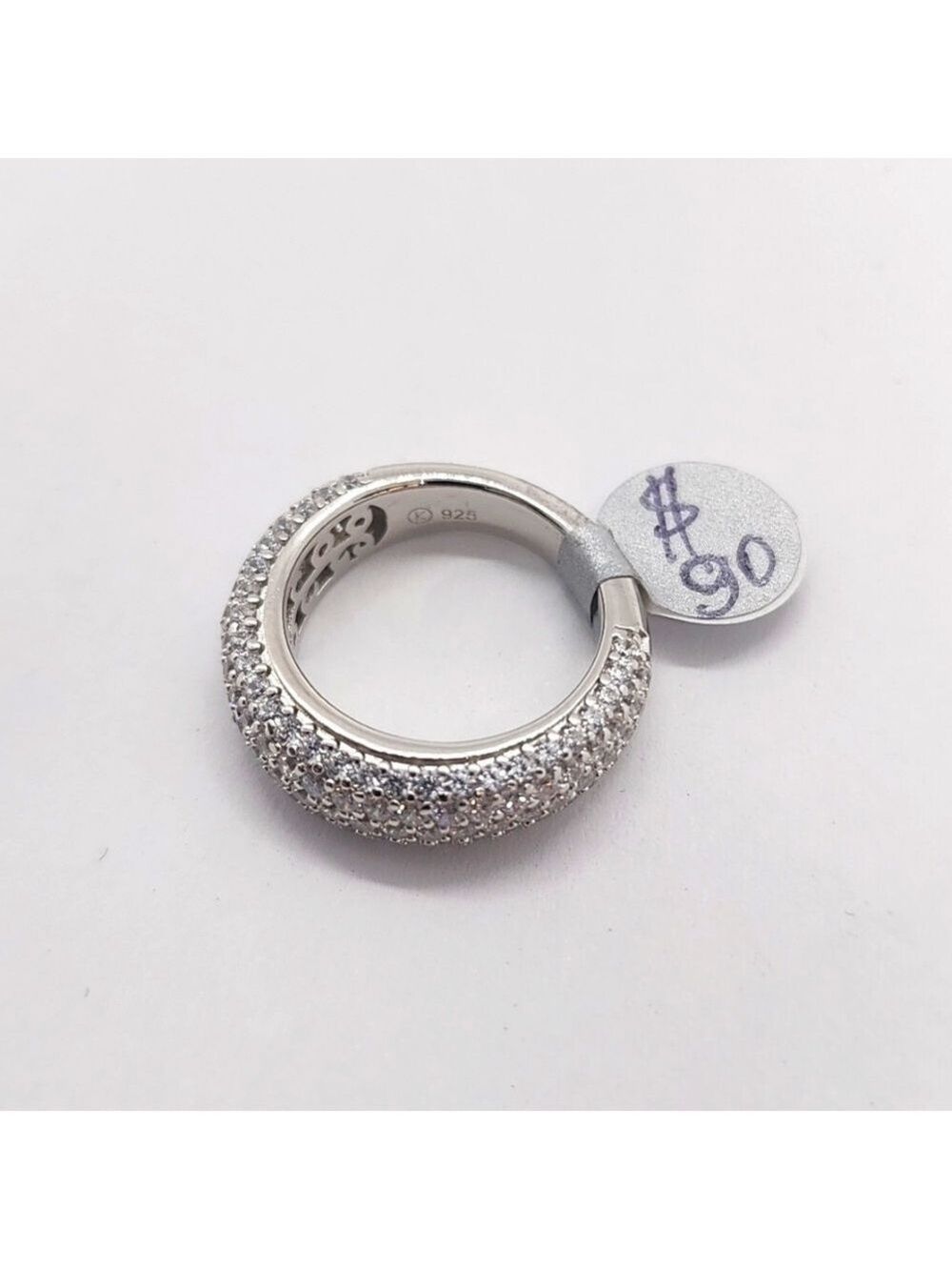 Brand New Sterling Silver 925 Eternity Ring cz - Picture 8 of 8